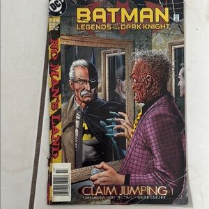 DC Batman Legends Comic with Blue and Red Accents